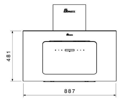 تصویر هود مورب بیمکث مدل 2069